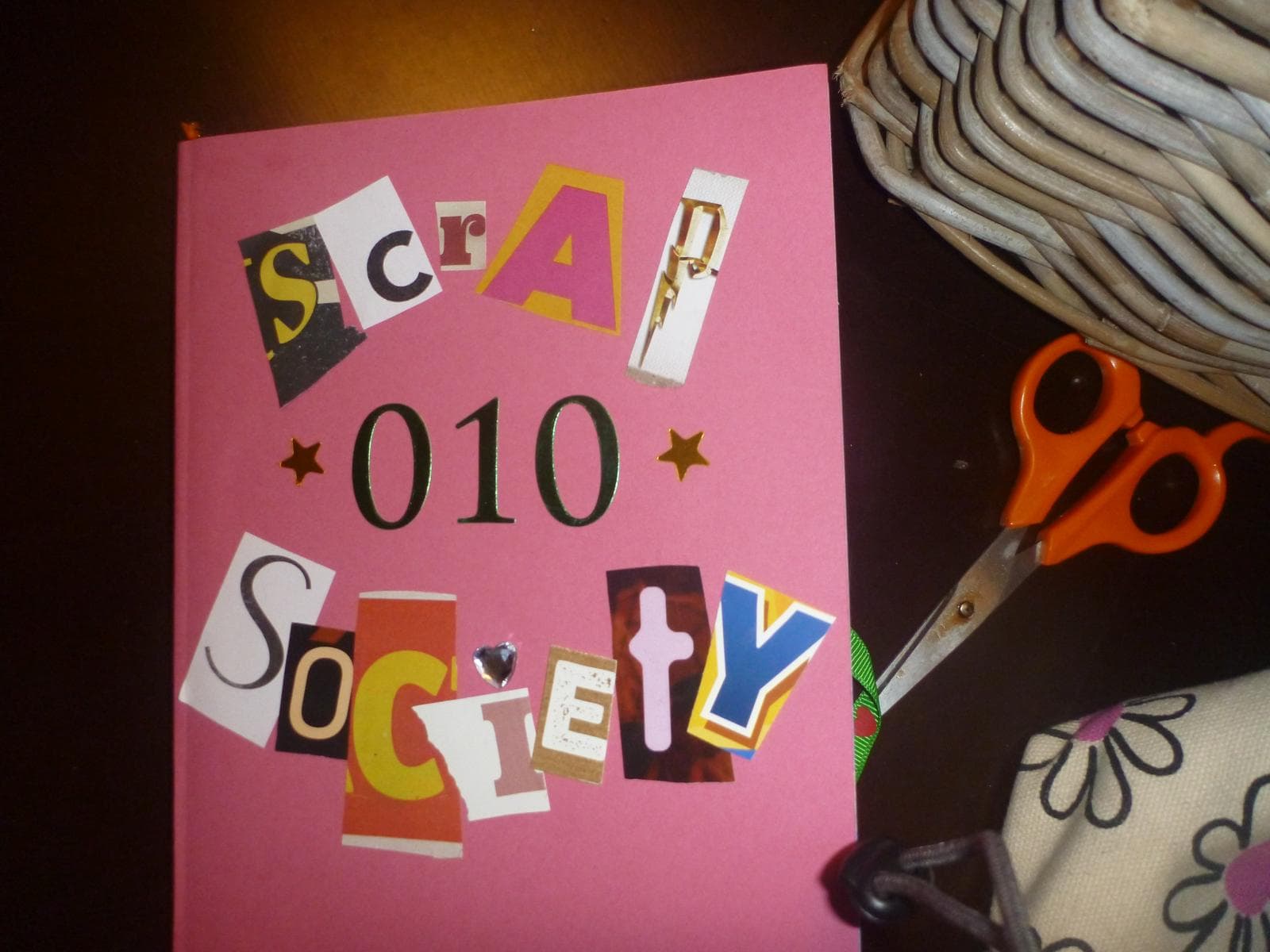Scrap Society crafting session